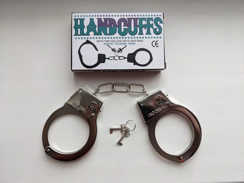 Ігровий набір металеві наручники, фото №1