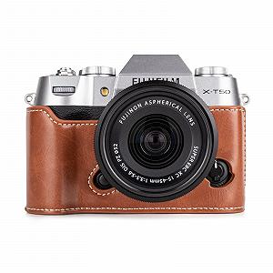 Чехол для камеры MUZIRI KINOKOO Fuji X-T50 PU-кожа С рукояткой Коричневый - Фото 1