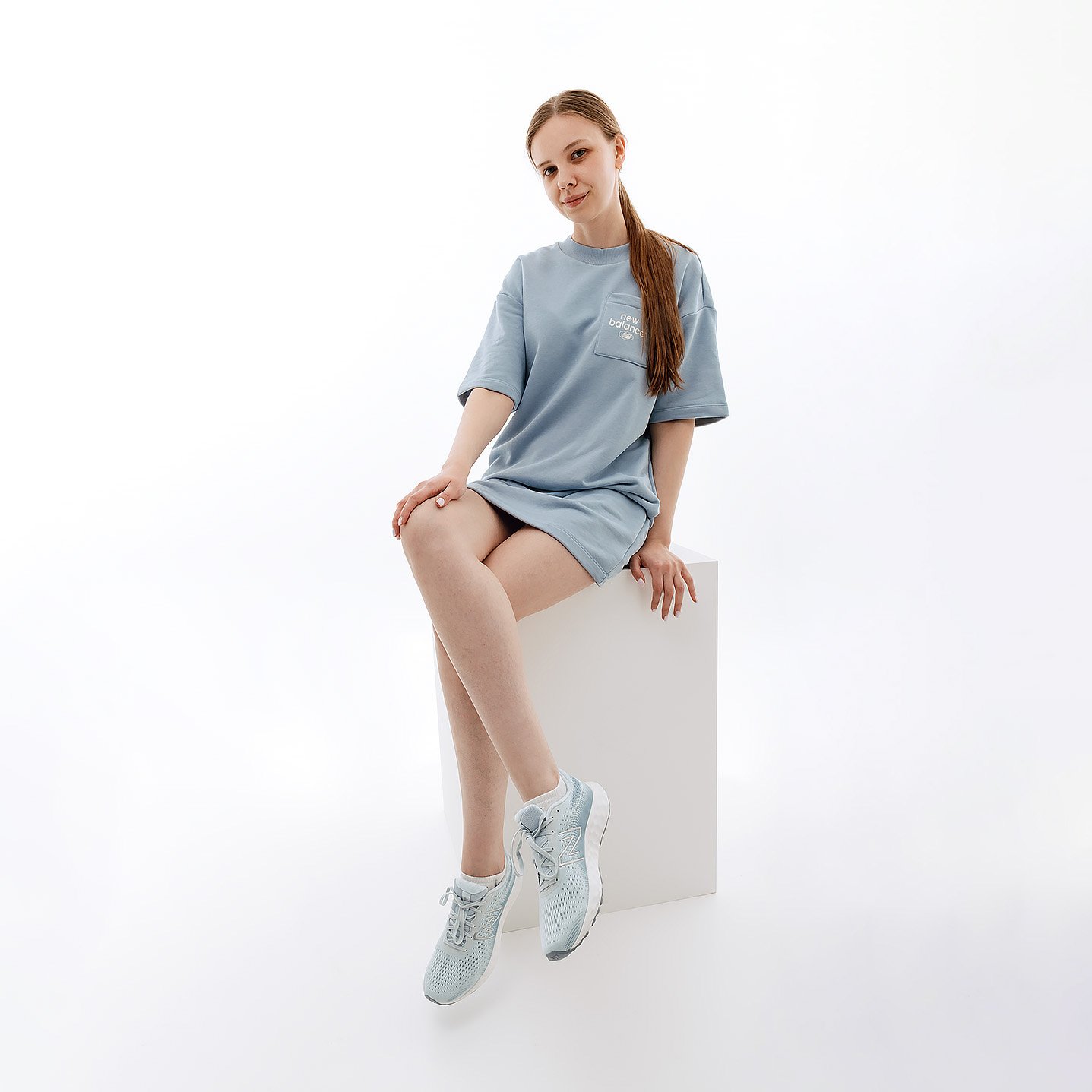 Сукня New Balance Essentials Stacked Logo XS, фото №1