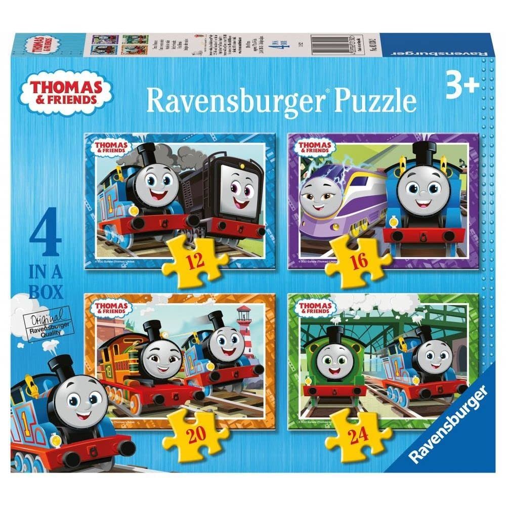 Пазл Ravensburger Thomas & Friends 4 в 1 (12, 16, 20, 24 элемента), фото №1 Пазл Ravensburger Thomas & Friends 4 в 1 (12, 16, 20, 24 элемента), фото №1