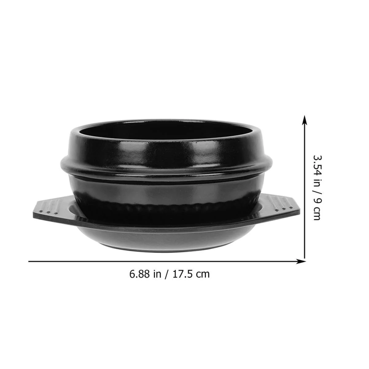 Каструля Керамічна для бібімбапу термостійка, фото №6