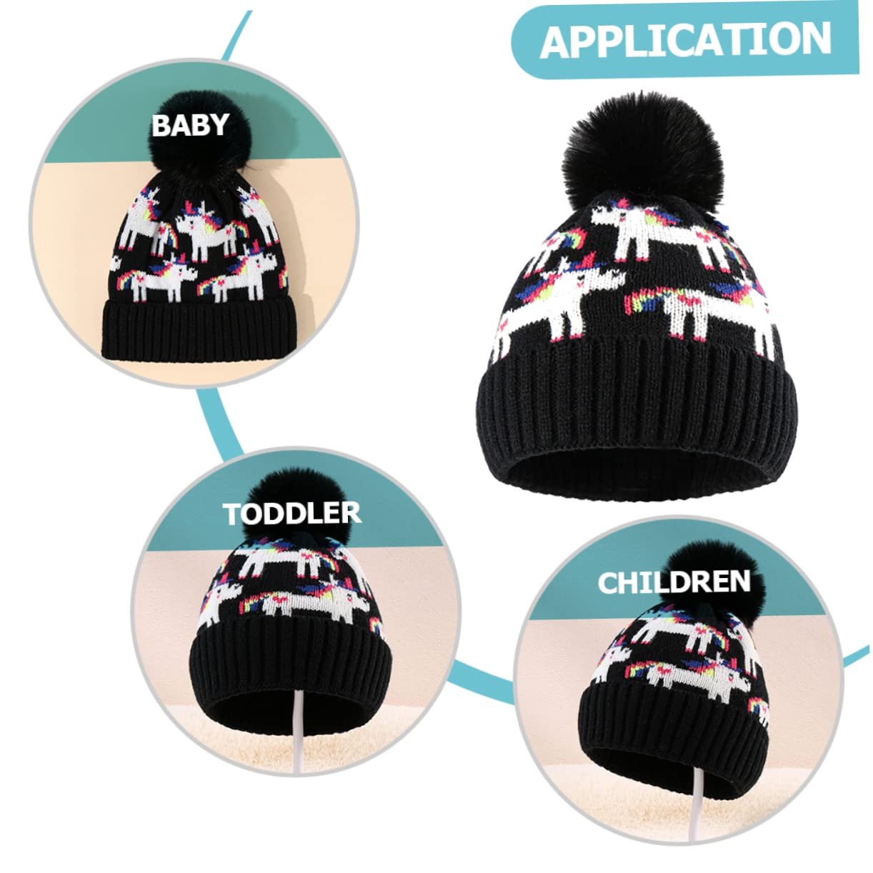 Вязаная зимняя шапка CALLARON Kätzchen с плюшевым помпоном, фото №7 Вязаная зимняя шапка CALLARON Kätzchen с плюшевым помпоном, фото №7