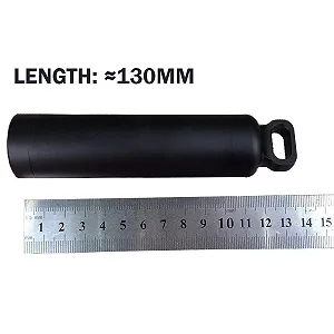 Контейнер для таблеток EDC алюмінієвий сплав герметичний водонепроникний 131x30,5 мм synthetic.ua - Фото 1