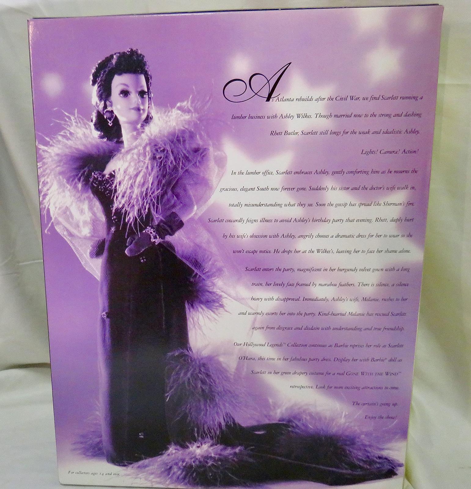 Кукла Mattel Hollywood Legends Collection Scarlett O'Hara in Red 12815, фото №6