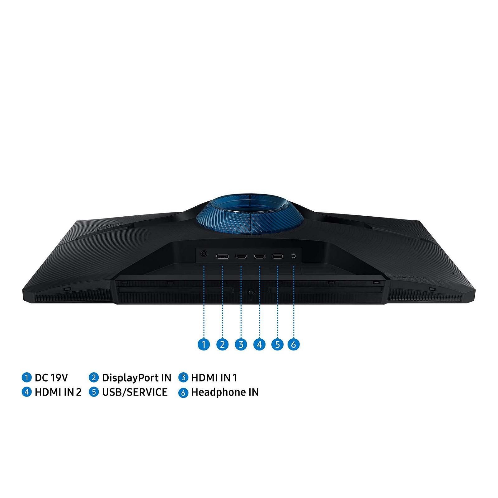 Монитор Samsung Odyssey G51C S27CG510EU 27 дюймов VA панель WQHD разрешение FreeSync Premium 1мс (MPRT) время отклика 165Гц частота обновления Черный, фото №3