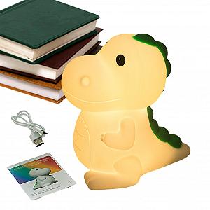 Купити Лампа Bexdug Dinosaur | Силіконова нічна лампа для малюків, 7-кольорова нічна лампа, Кавайна силіконова лампа - Фото 1 Лампа Bexdug Dinosaur | Силіконова нічна лампа для малюків, 7-кольорова нічна лампа, Кавайна силіконова лампа - Фото 1