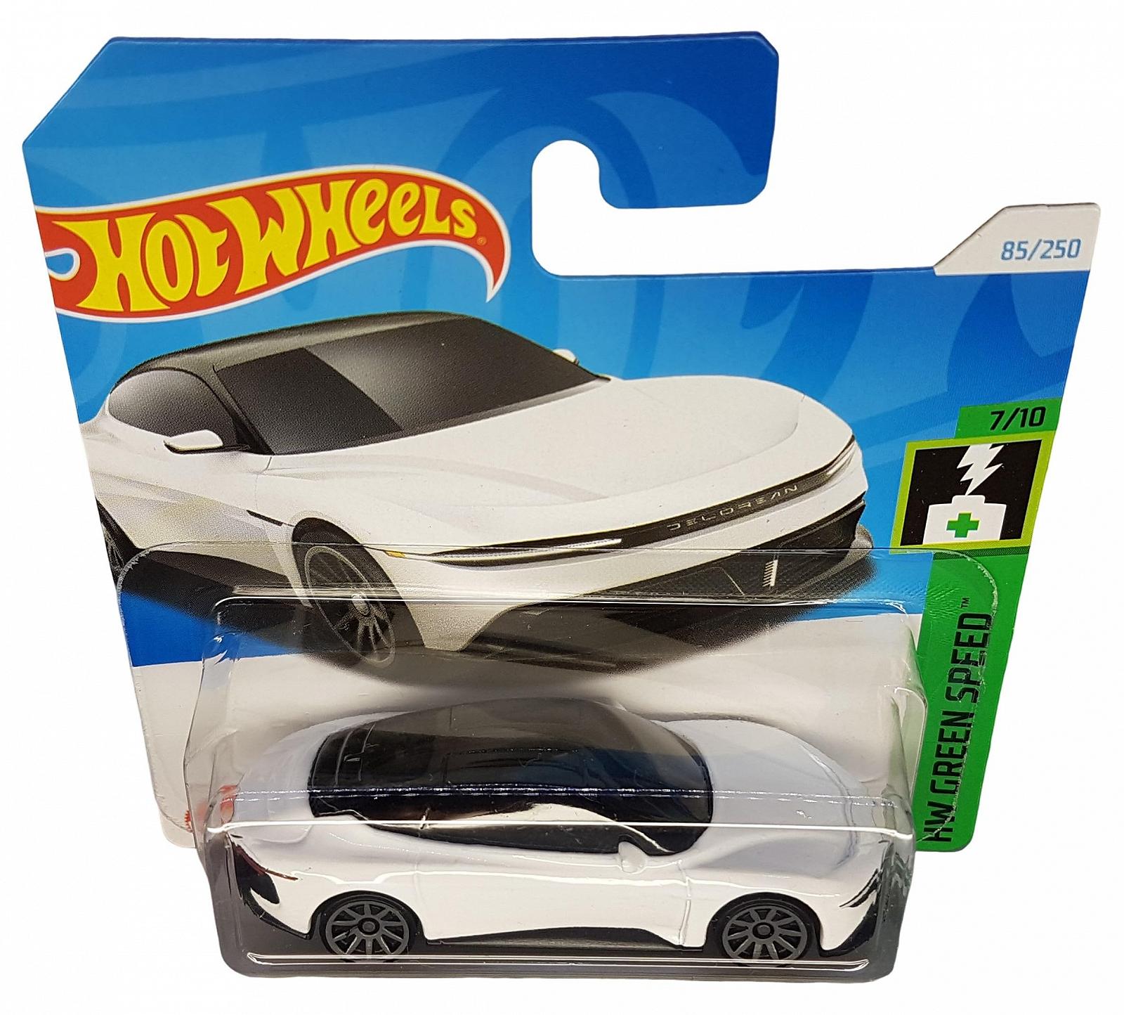 Hot Wheels HW Green Speed 7/10 HTB84 Зменшена карта DMC Білий Mattel 2024-1:64, фото №2