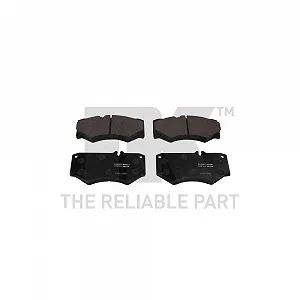 Комплект тормозных колодок, дисковый тормоз NK 223307 для MERCEDES-BENZ VW PUCH передняя ось - Фото 1