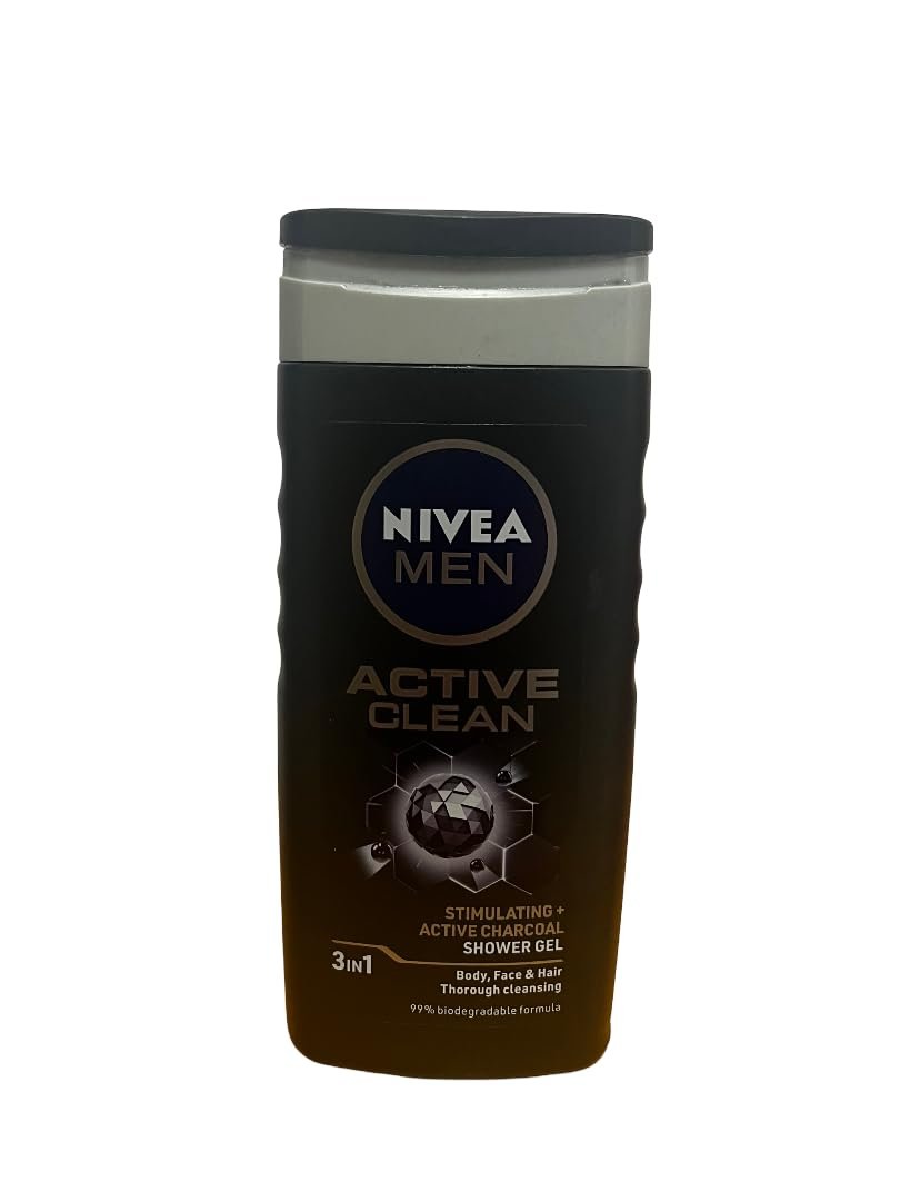Гель для душа NIVEA Men Active Clean 250 мл упаковка из 4 шт, фото №1