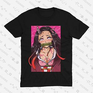 Футболка Аниме Клинок рассекающий демонов Demon Slayer TH098 L - Фото 1