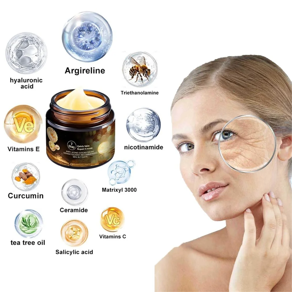 Крем для обличчя 7 Day Quick Skin Repair Multi-Effect 50 г, фото №2 Крем для обличчя 7 Day Quick Skin Repair Multi-Effect 50 г, фото №2