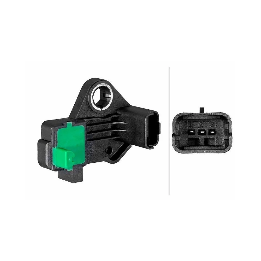 Датчик коленвала HELLA 6PU 358 380-551 CITROËN OPEL PEUGEOT VAUXHALL, фото №1