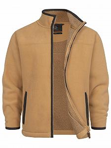 Куртка Indicode Inemilos Fleece с воротником-стойкой, переходная, мужская - Фото 1