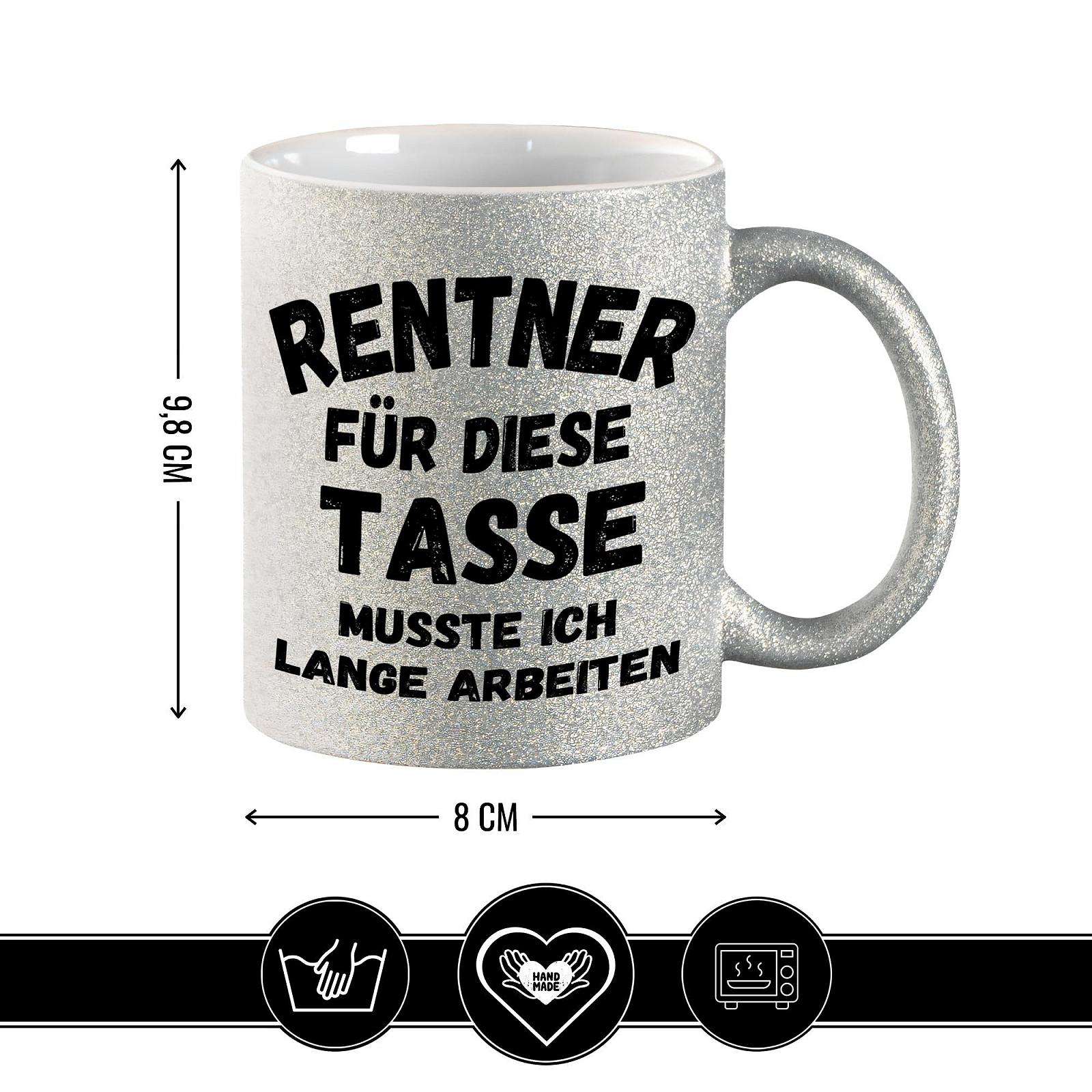 Кухоль Подарунковий Пенсіонер (Золотий), фото №6