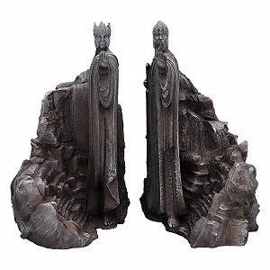 Держатели для книг Nemesis Now Lord of the Rings Gates of Argonath 19 см Смола Серый Официально лицензированный Lord of the Rings - Фото 1