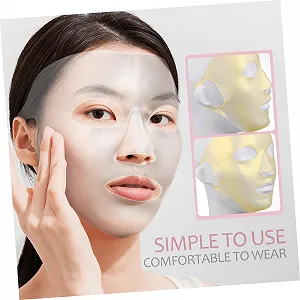 Маска для обличчя MUCKLILY 3 шт. Силіконова маска для обличчя, багаторазова, зволожуюча synthetic.ua - Фото 1