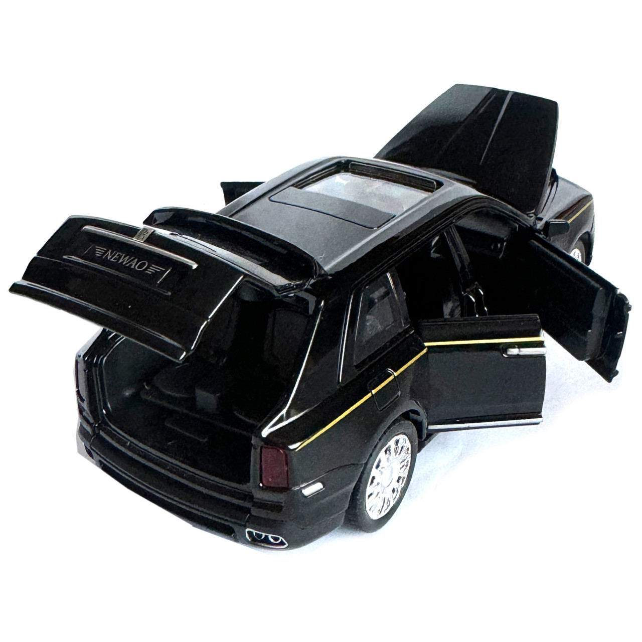 Машинка металлическая Rolls-Royce Cullinan ролс ройс черный звук свет инерция откр люк двери капот багажник, фото №8 Машинка металлическая Rolls-Royce Cullinan ролс ройс черный звук свет инерция откр люк двери капот багажник, фото №8