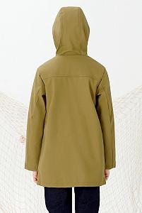 Водонепроницаемая ветрозащитная дождевая куртка с капюшоном SOLOCOTE для девочек, детская synthetic.ua - Фото 1
