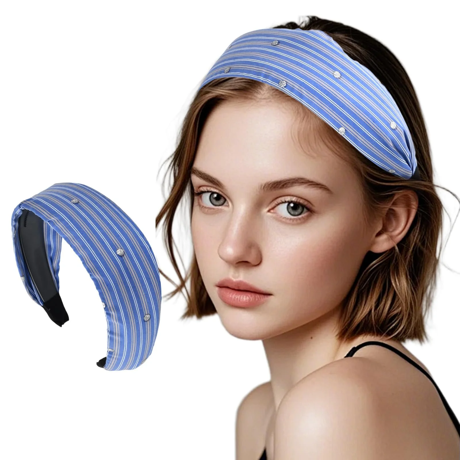 Обруч Жіночий, Тканинний, фото №2