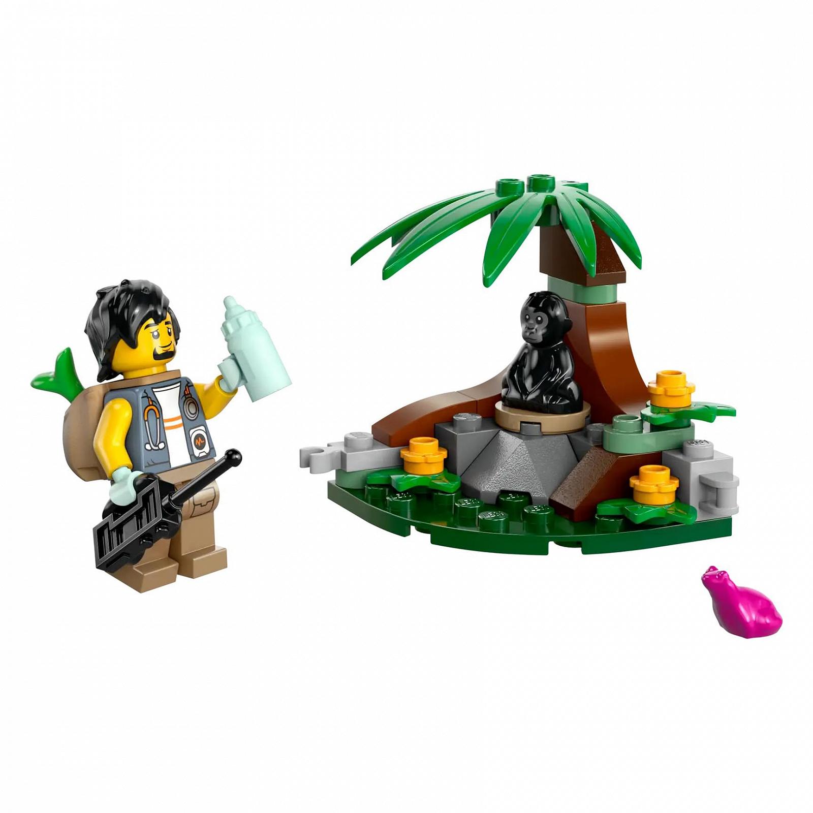 Конструктор Lego City Baby Gorilla Encounter Polybag 30665 34 шт. для детей от 5 лет, фото №2