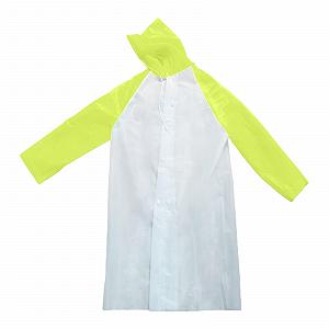 Детский дождевой пончо с капюшоном Водонепроницаемый летний дождевой плащ Дождевой костюм на молнии Многоразовый Тонкий Легкий Дождевик Дышащий с карманом Складной Дождевой чехол Дождевая куртка synthetic.ua - Фото 1