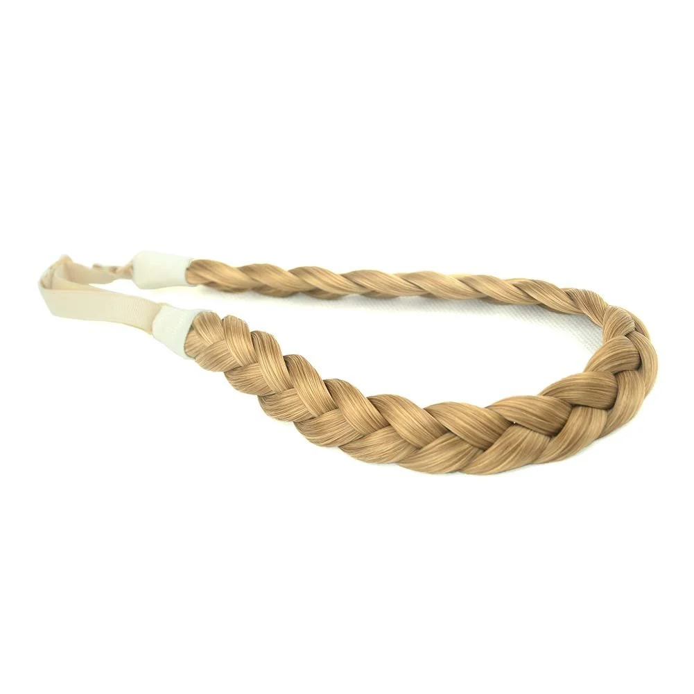 Пов'язка для волосся з 3 пасм синтетичного волосся Широка, фото №3