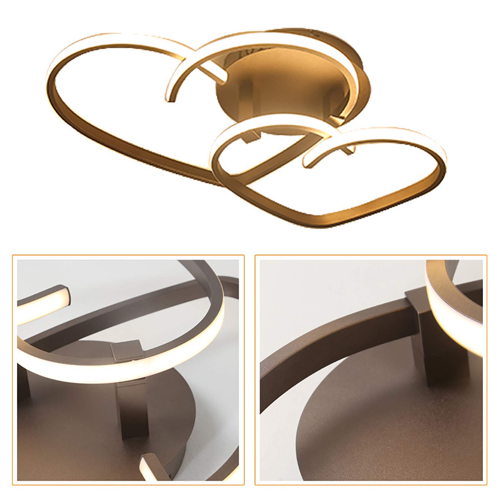 Світильник KenSyuInt LED стельовий для спальні дитячої кімнати 220 В диммований з пультом керування, фото №2 Світильник KenSyuInt LED стельовий для спальні дитячої кімнати 220 В диммований з пультом керування, фото №2