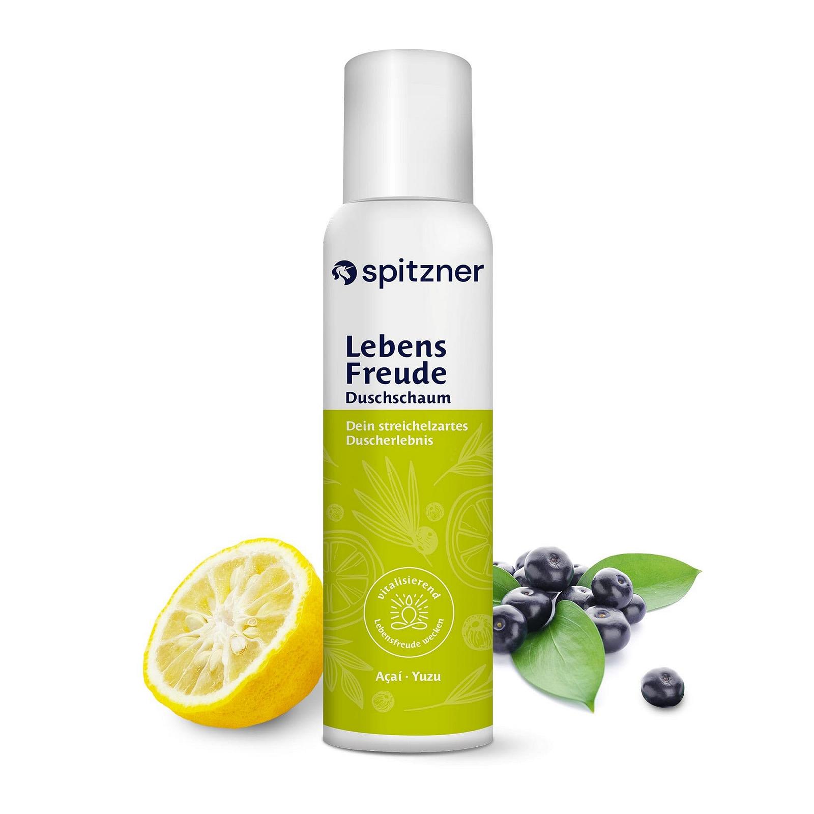 Піна для душу Spitzner Harmonising Wellness Acai-Yuzu веганська 2 x 150 мл, фото №3