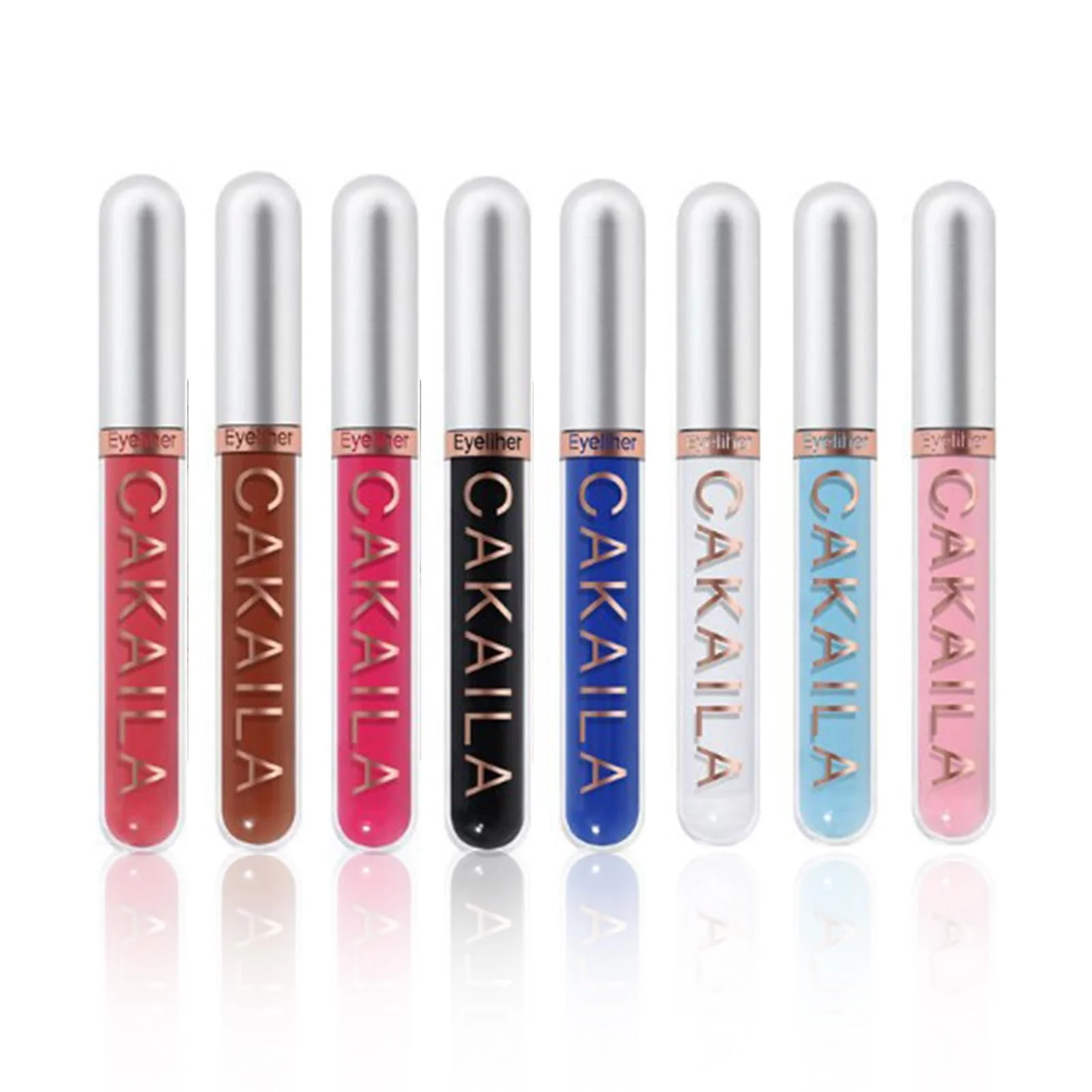 Жидкая Подводка для глаз Welhammsae 8 цветов, водостойкая, не размазывающаяся, матовая, фото №1 Жидкая Подводка для глаз Welhammsae 8 цветов, водостойкая, не размазывающаяся, матовая, фото №1