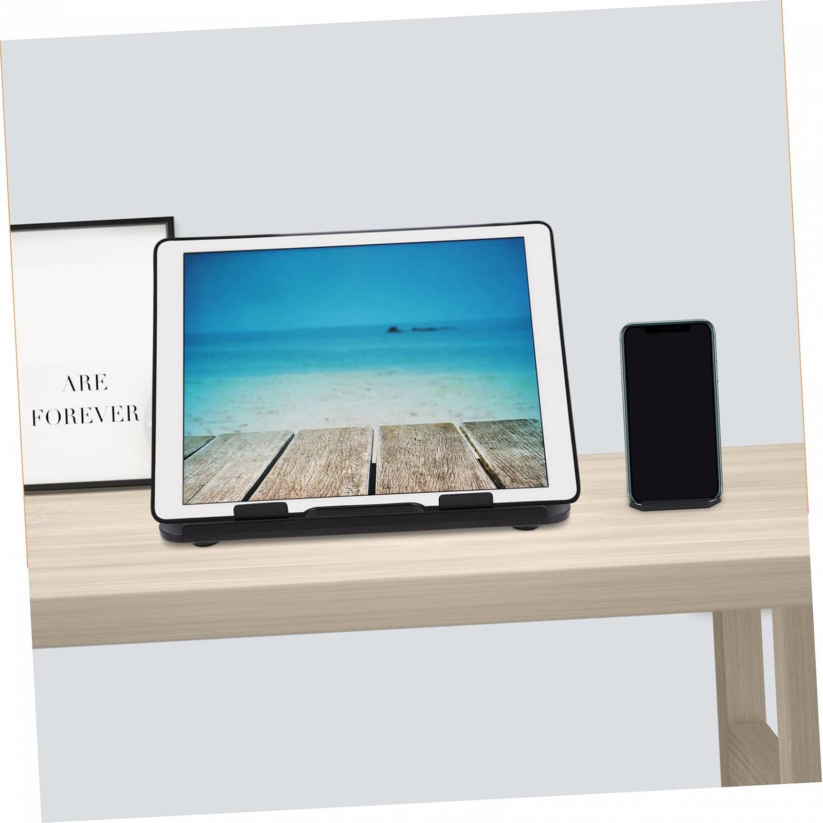 Підставка для ноутбука GALPADA складана портативна для столу, регульована по висоті, ергономічний дизайн, фото №7