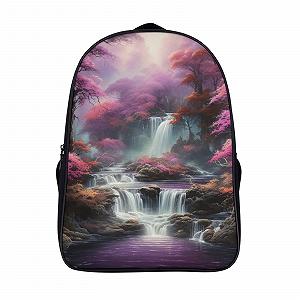 Ранець RSIUUODNF Waterfall для хлопчиків та дівчаток підлітків, 40x28x16 см - Фото 1