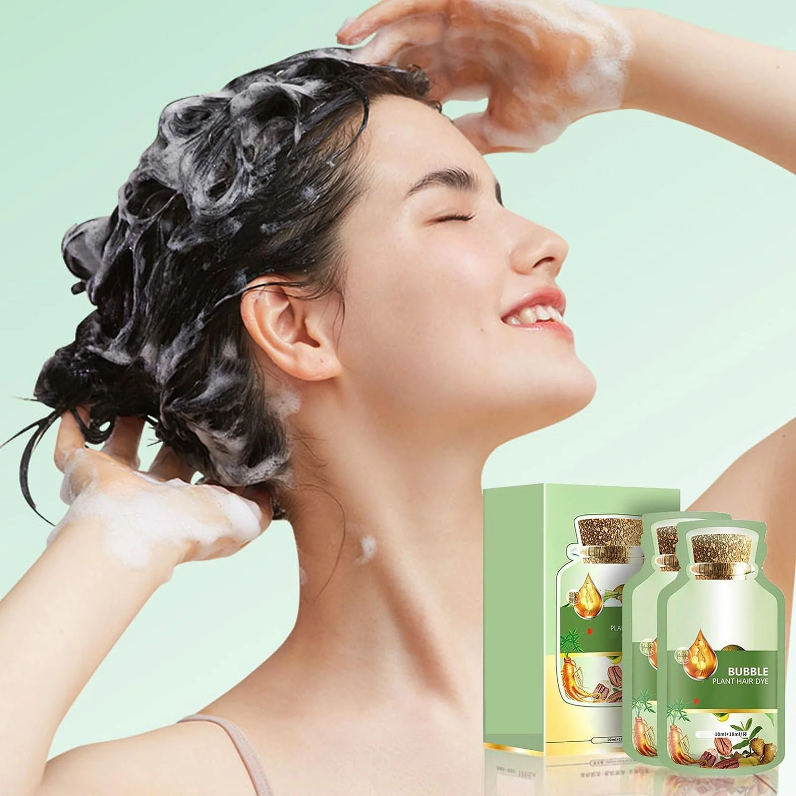 Фарба для волосся KOAHDE Рослинна Натуральна, 20 мл, фото №3 Фарба для волосся KOAHDE Рослинна Натуральна, 20 мл, фото №3