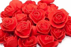 Розы из фоамирана Лентомания 35мм красные ROSEFOM35RD - Фото 1