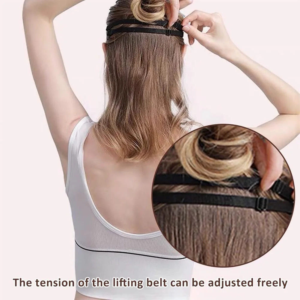 Стрічки для підтяжки обличчя, Чорний, 2 шт, фото №5 Стрічки для підтяжки обличчя, Чорний, 2 шт, фото №5