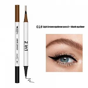 Фломастер-підводка для очей Подвійна Головка synthetic.ua - Фото 1