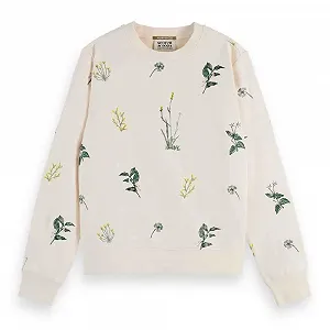 Женская Толстовка Scotch & Soda с вышивкой synthetic.ua - Фото 1