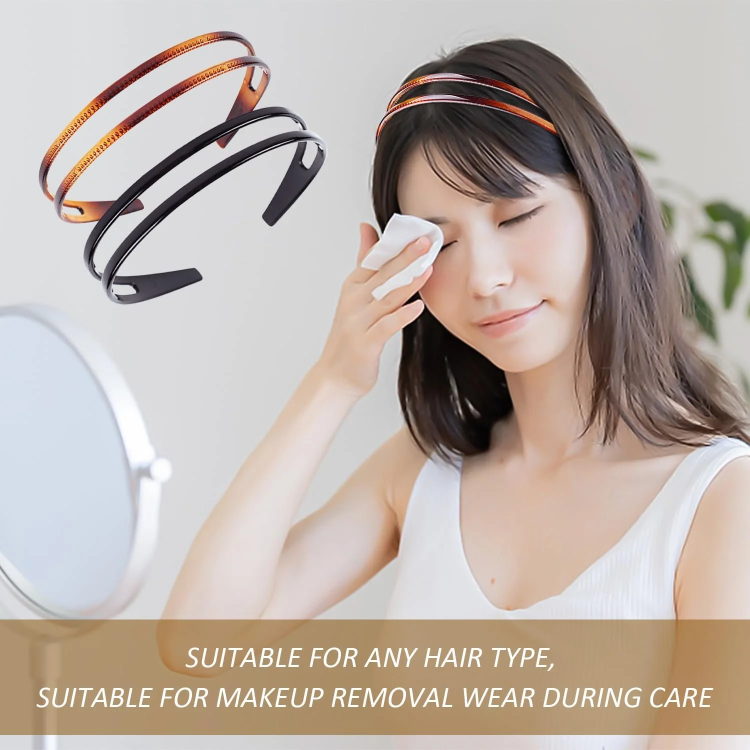 Обруч Пластик 2 шт Подвійний Ряд Зубчастий, фото №6