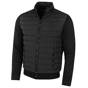 Куртка Calvin Klein Hybrid Quilted Fleece Funnel Neck мужская - Фото 1