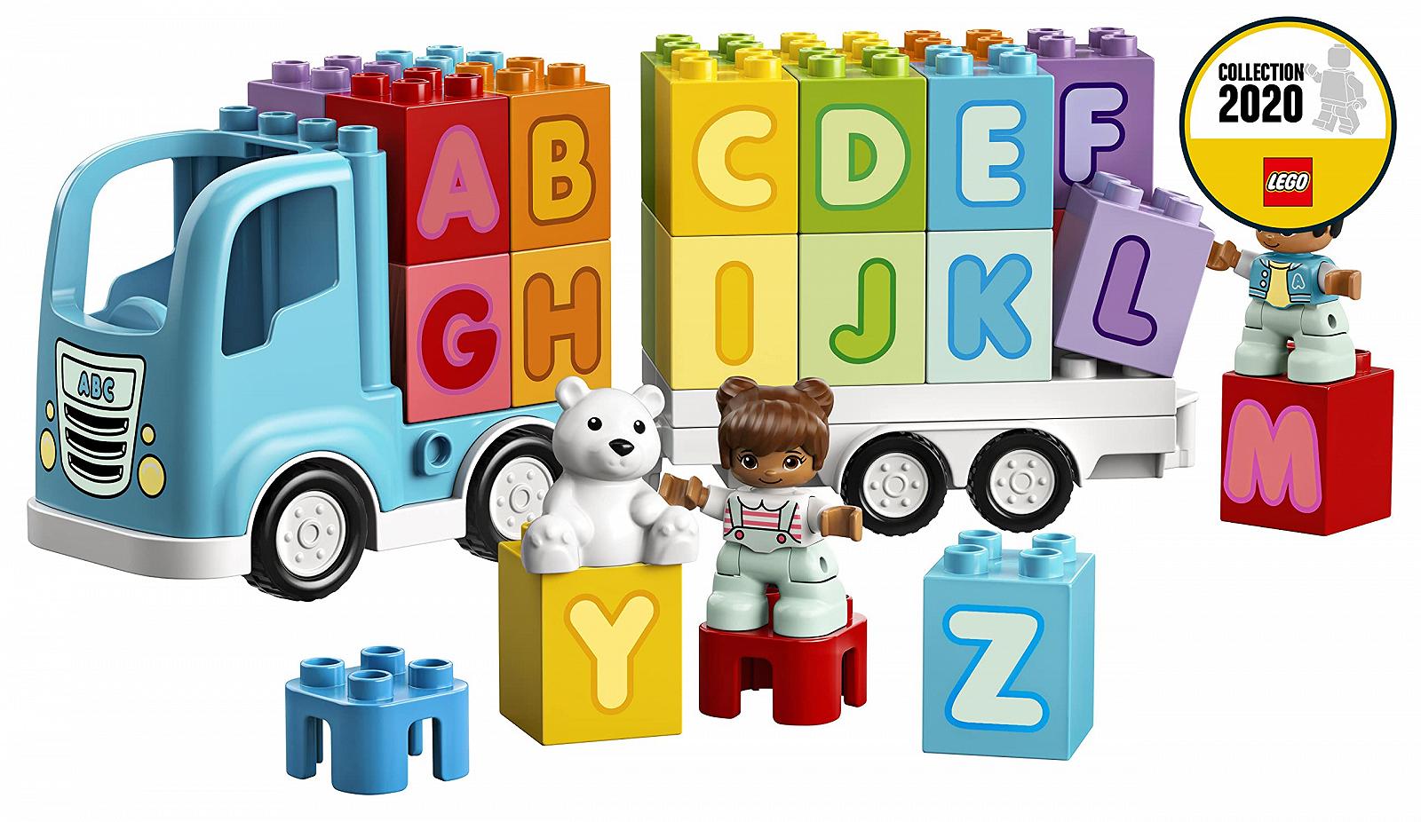 Конструктор LEGO DUPLO My First ABC Truck Set для малышей 1.5 лет с каменными буквами для обучения дошкольного возраста, фото №4