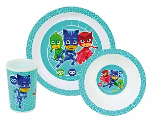 Набір дитячий PJ Masks 3-предметний - Фото 1