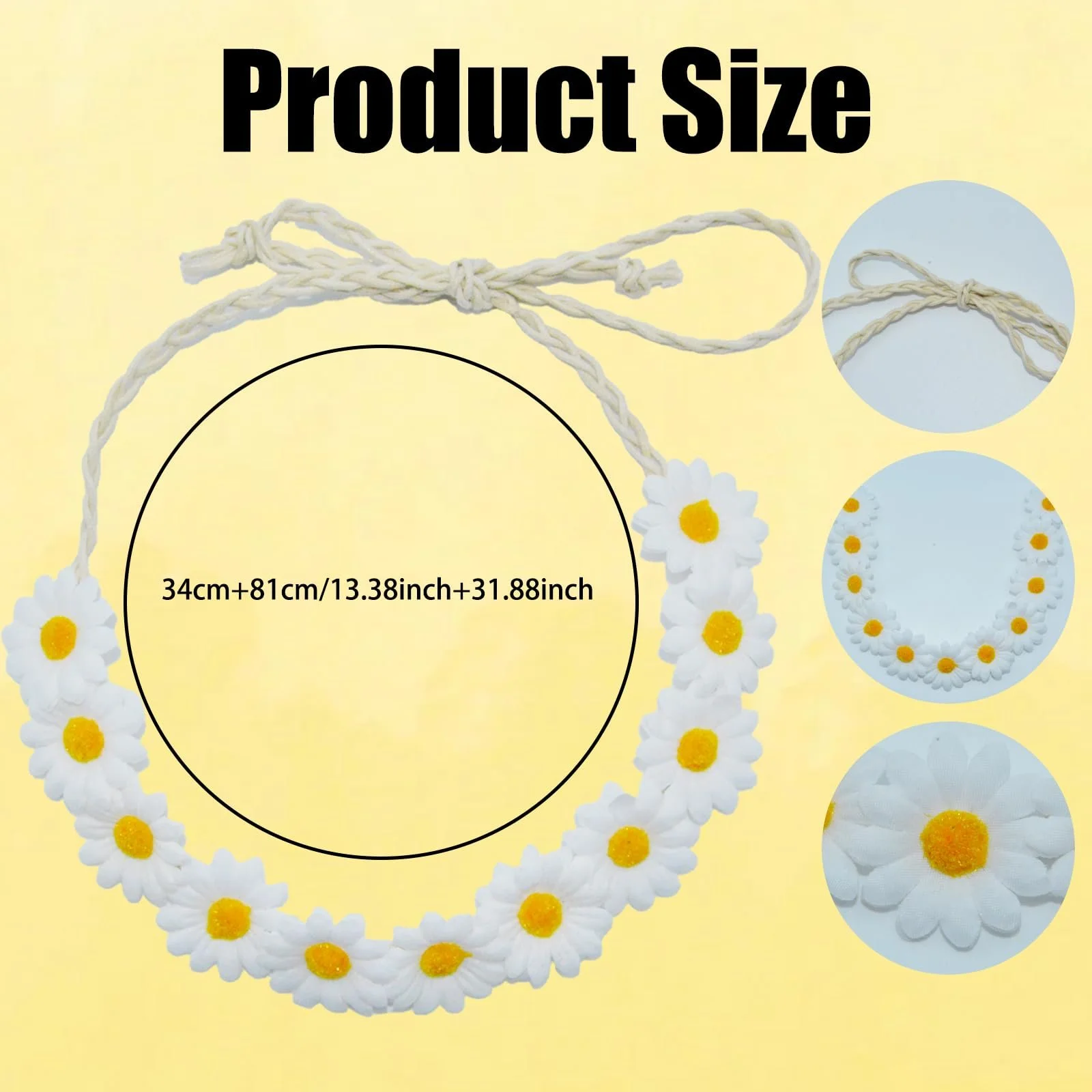 Вінок зі штучних квітів, фото №4