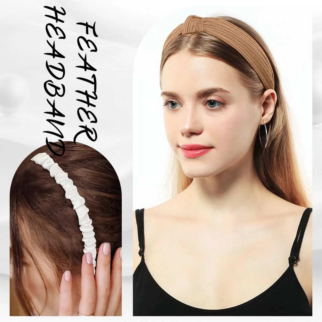 Набір жіночих обручів на голову, фото №4