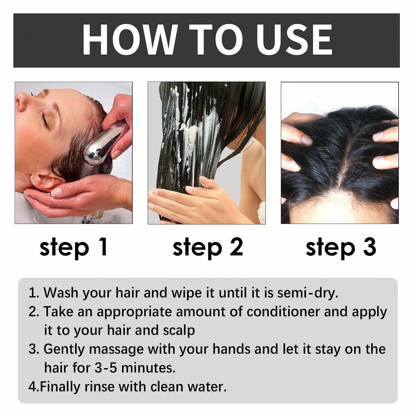 Кондиціонер для волосся Pack of 3 100 мл Поживний Ремонтуючий Зволожує суху шкіру голови, фото №5