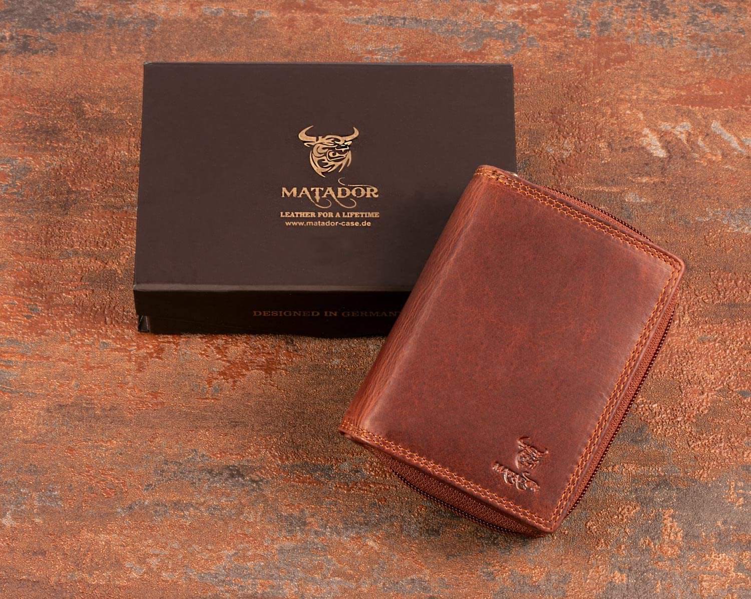 Гаманець Жіночий Шкіряний MATADOR Seoul RFID захист Коричневий Вінтаж, Класичний, фото №7