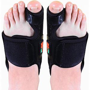 Коректор великого пальця стопи Універсальний Hallux Valgus для великих пальців ніг, викривлених пальців і зняття болю synthetic.ua - Фото 1