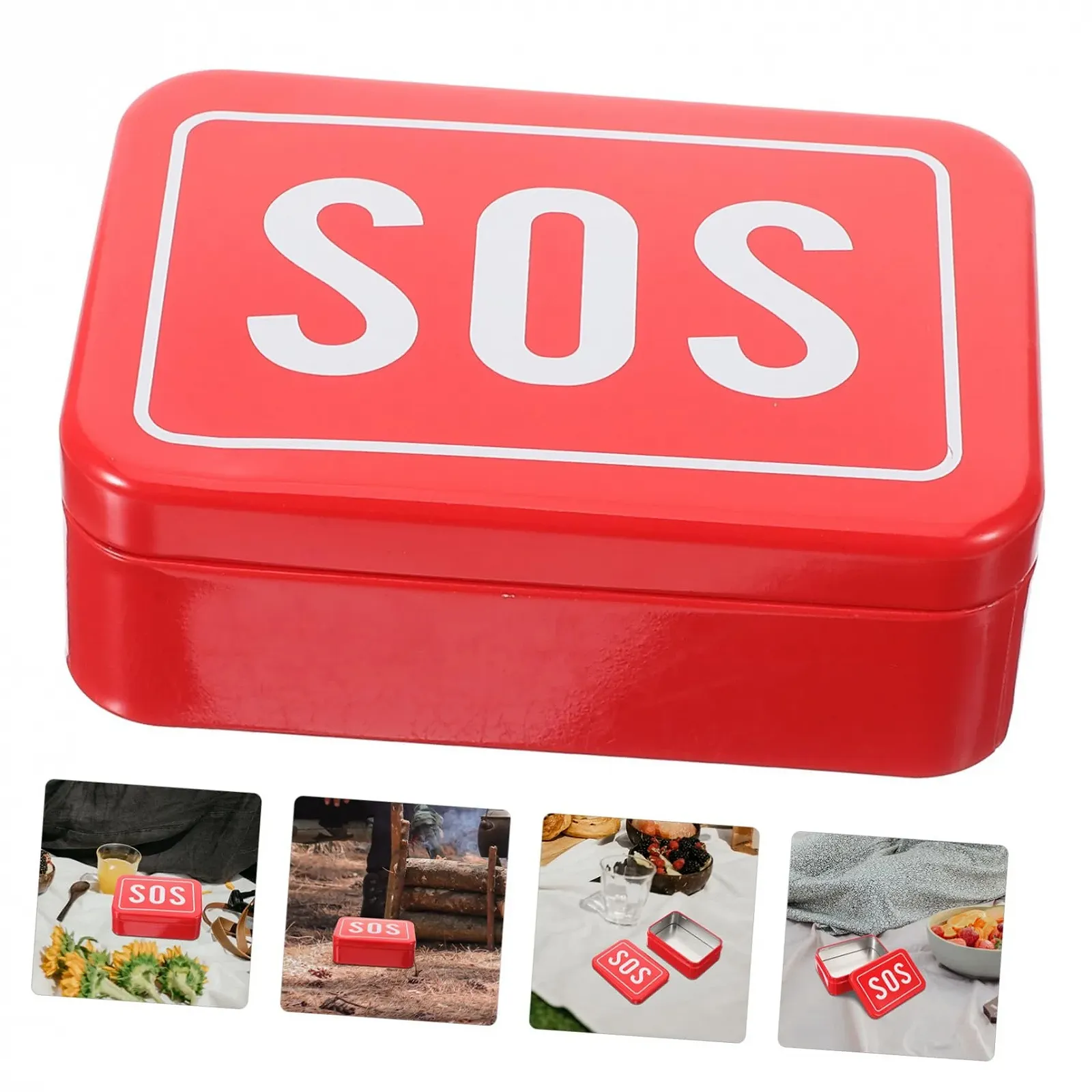 Комплект для виживання BCOATH 2 шт, коробка, контейнер для зберігання, фото №6