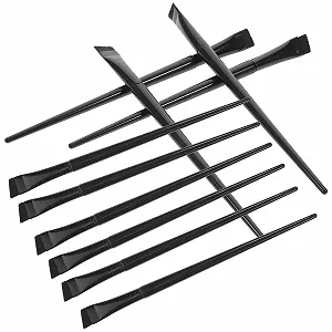 Набір пензлів для підводки брів FOMIYES, пласка кутова кисть, скошена - Фото 1