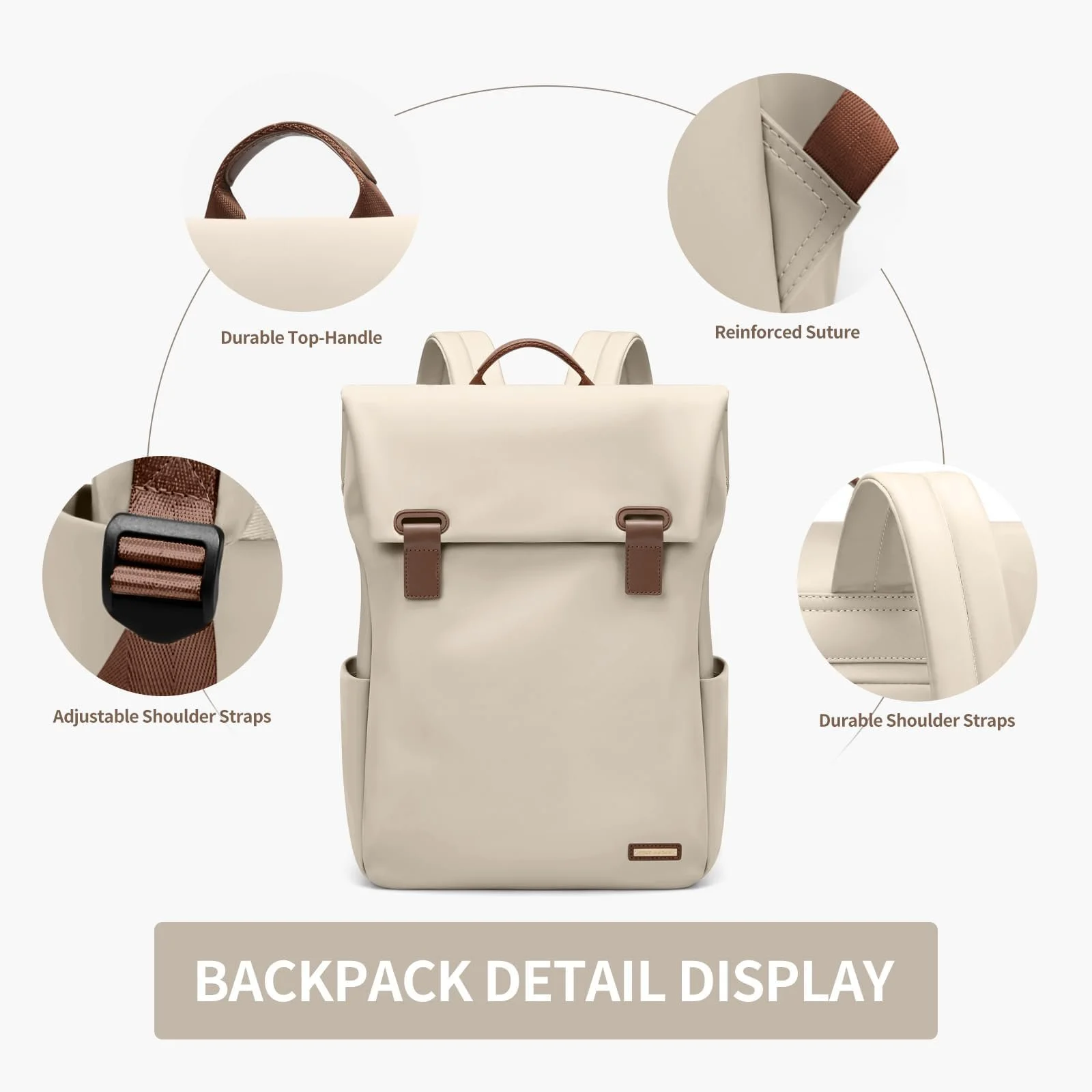 Рюкзак для ноутбука Anti-Theft Water Resistant Large Capacity, фото №4