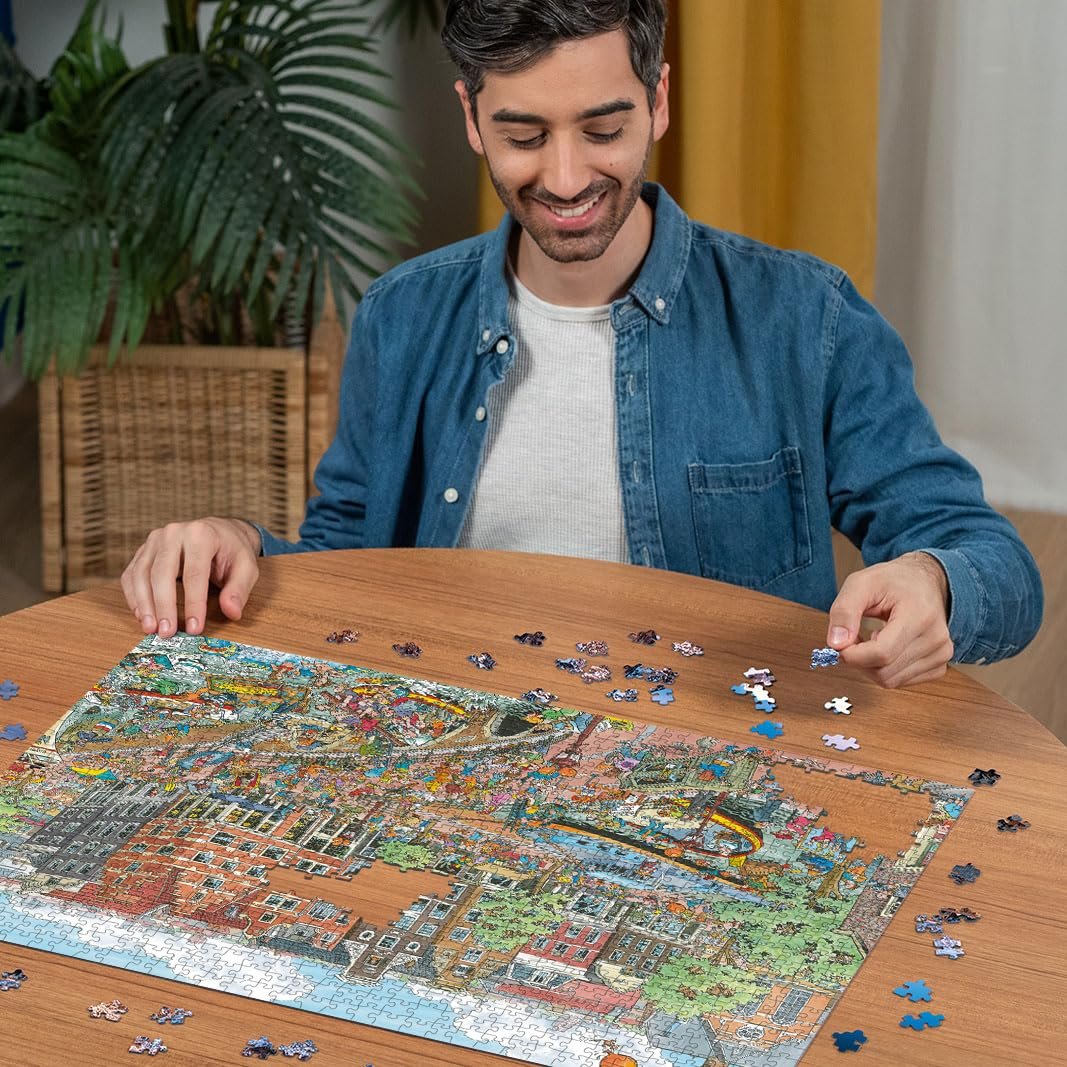 Пазл Ravensburger 12000296 Amsterdam 1000 елементів, фото №3