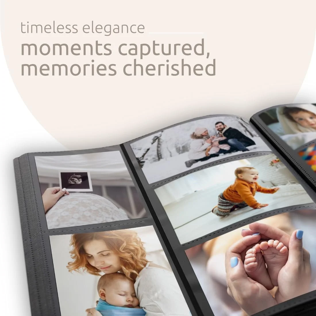 Фотоальбом Kiera Grace 400 10 x 15 см Серый, фото №8 Фотоальбом Kiera Grace 400 10 x 15 см Серый, фото №8